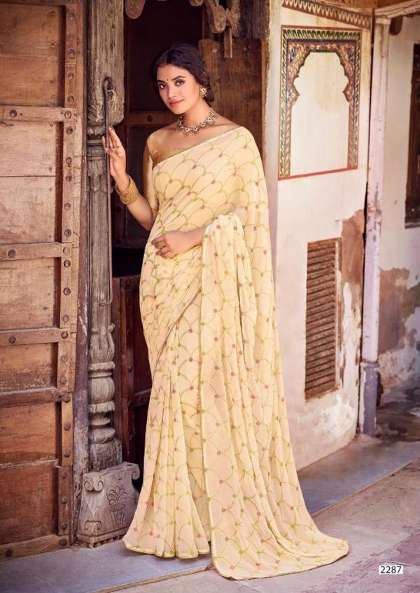 Kashvi Aakruti 2 Fancy Wear Georgette Designer Saree Collection